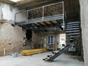 21-154 Mezzanine - Structure acier brut