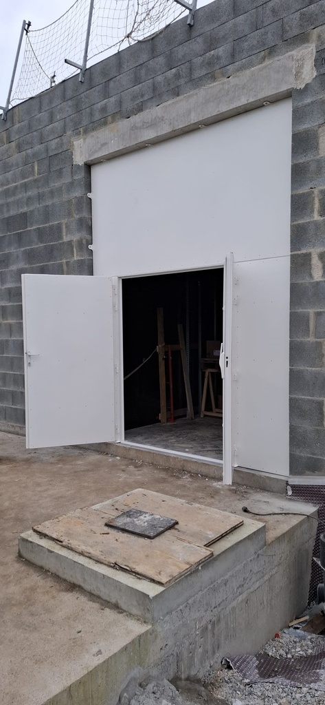 23-410-1200 Porte Double avec linteaux 2700 x 3400