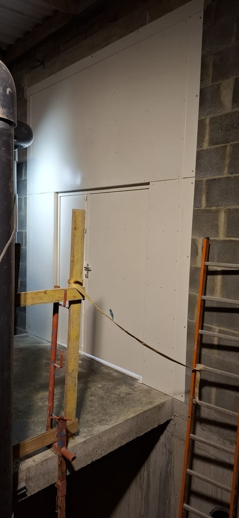 23-410-1200 Porte Double avec linteaux 2700 x 3400