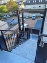 22-209-100/200 Escalier de secours avec plateforme