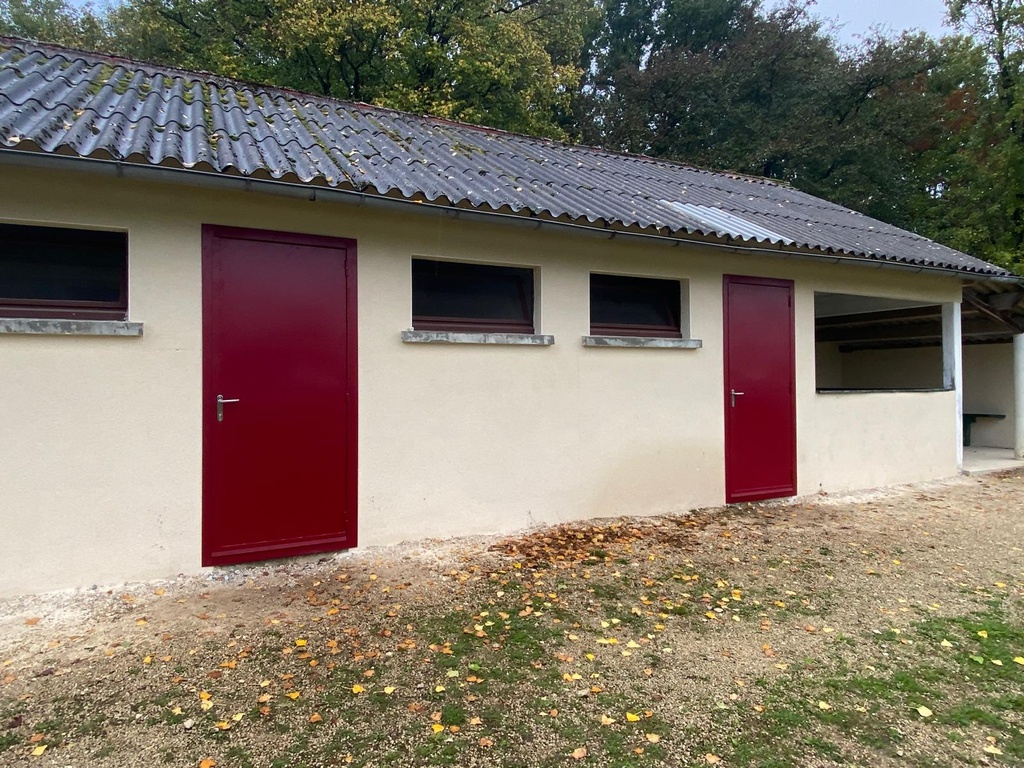 22-417 Porte acier standard vestiaire visiteur