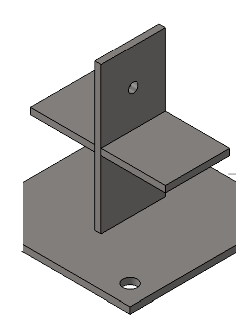 Platine Charpente Bois inox Spéciales