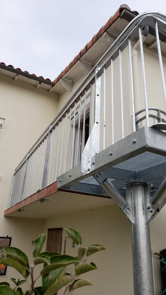 Garde corps pour balcon exista