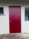 Porte acier standard vestiaire visiteur