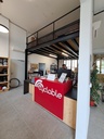 Mezzanine - Structure acier peinte