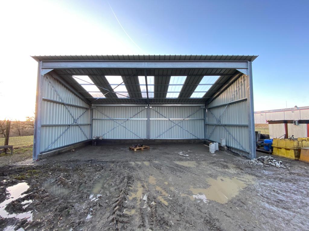 Bâtiment Carport Auvent 10m x 5 m