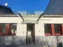 Marquise verre 1500x1500 mm