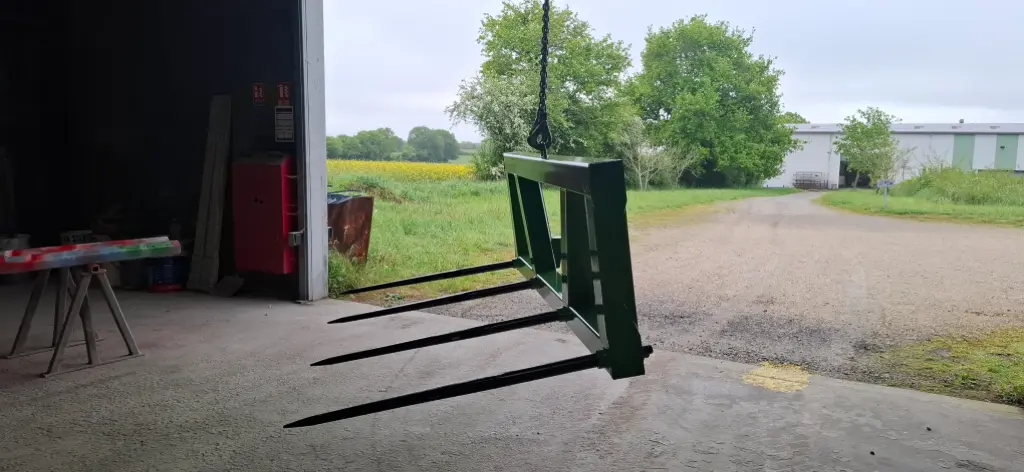 Cadre fourche à balle de foin (4 piques)