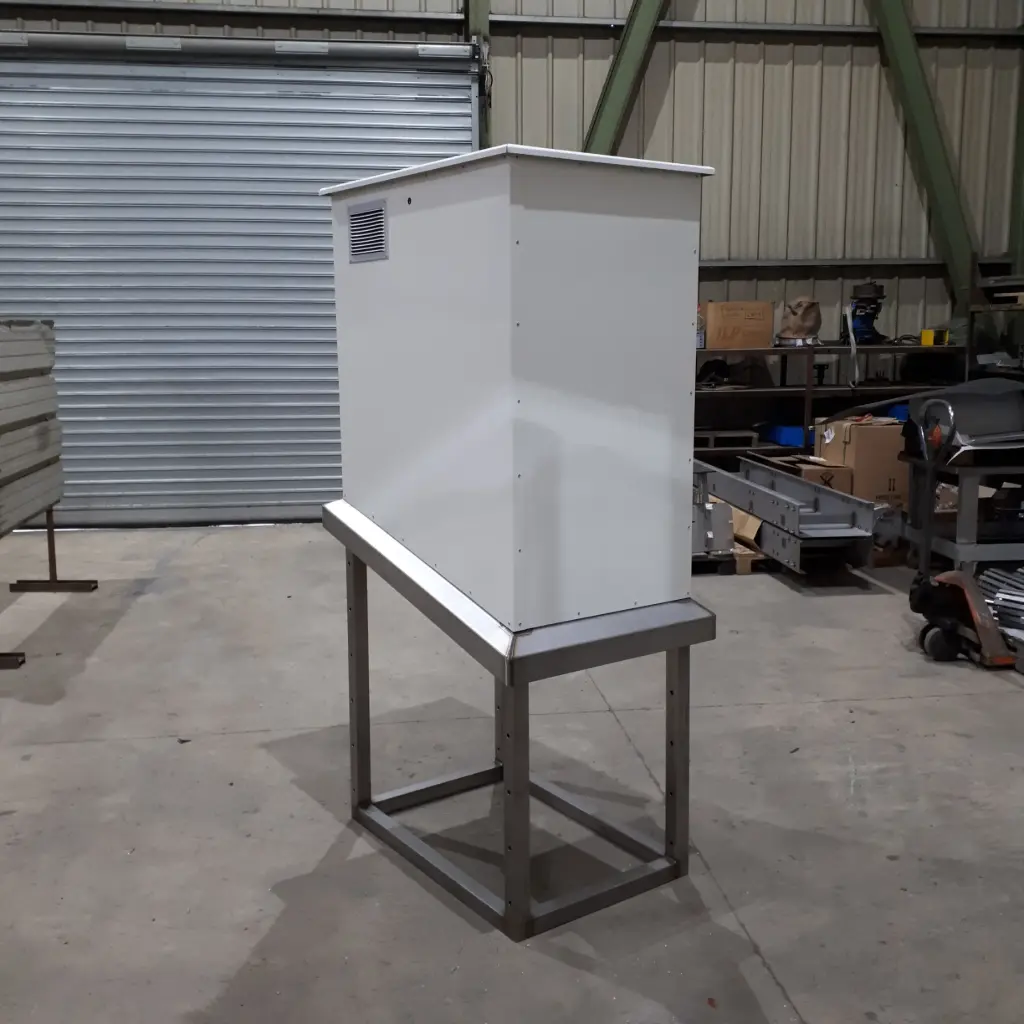 Ossature inox de cheminée pour ossature bois