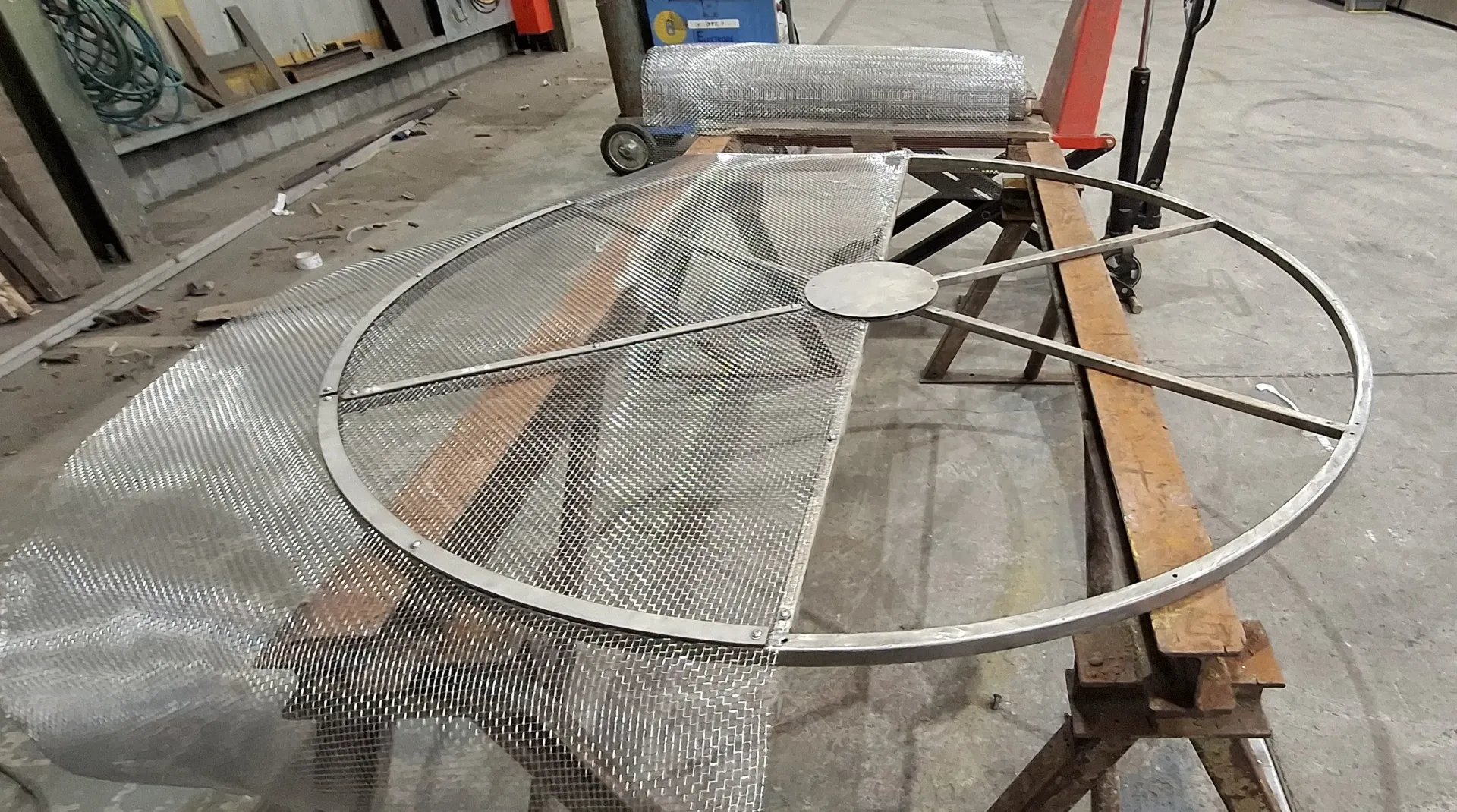 [26-094] Disque de criblage - toiles tissées en 6.5x6.5mm inox 304