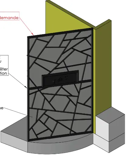 [20-300] Garde-corps acier, peinture