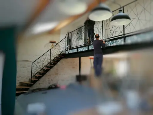 [20-302] Escalier quart tournant