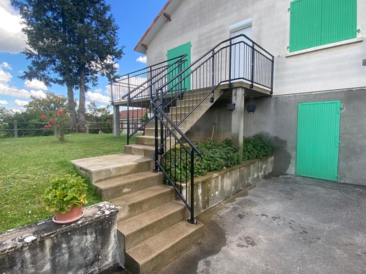 [23-491] garde-corps escalier & balcon