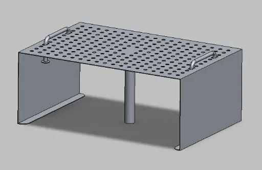 [24-495] Fond d'évier en inox