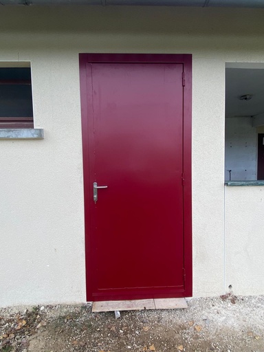 [22-417-100] Porte acier standard vestiaire visiteur