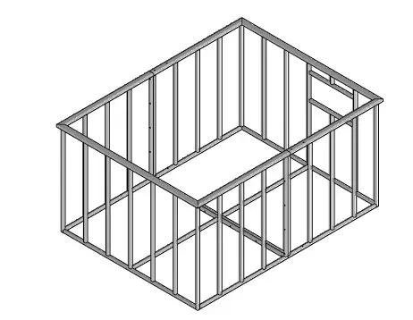 [21-022] Structure bassin pisciculture 4200x3200 hauteur 2100mm