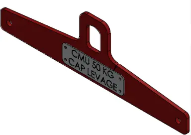 [25-542] Palonnier 500kg 650mm